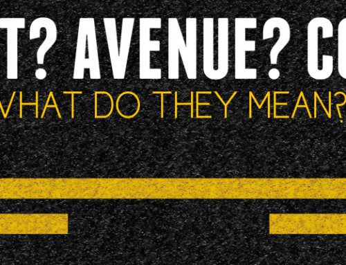 Street, Avenue, Court, What do they all mean?